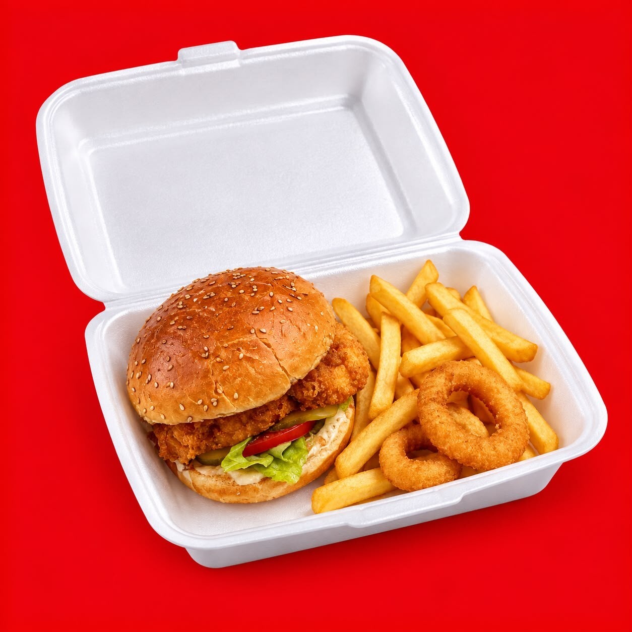Çıtır Tavuk Burger