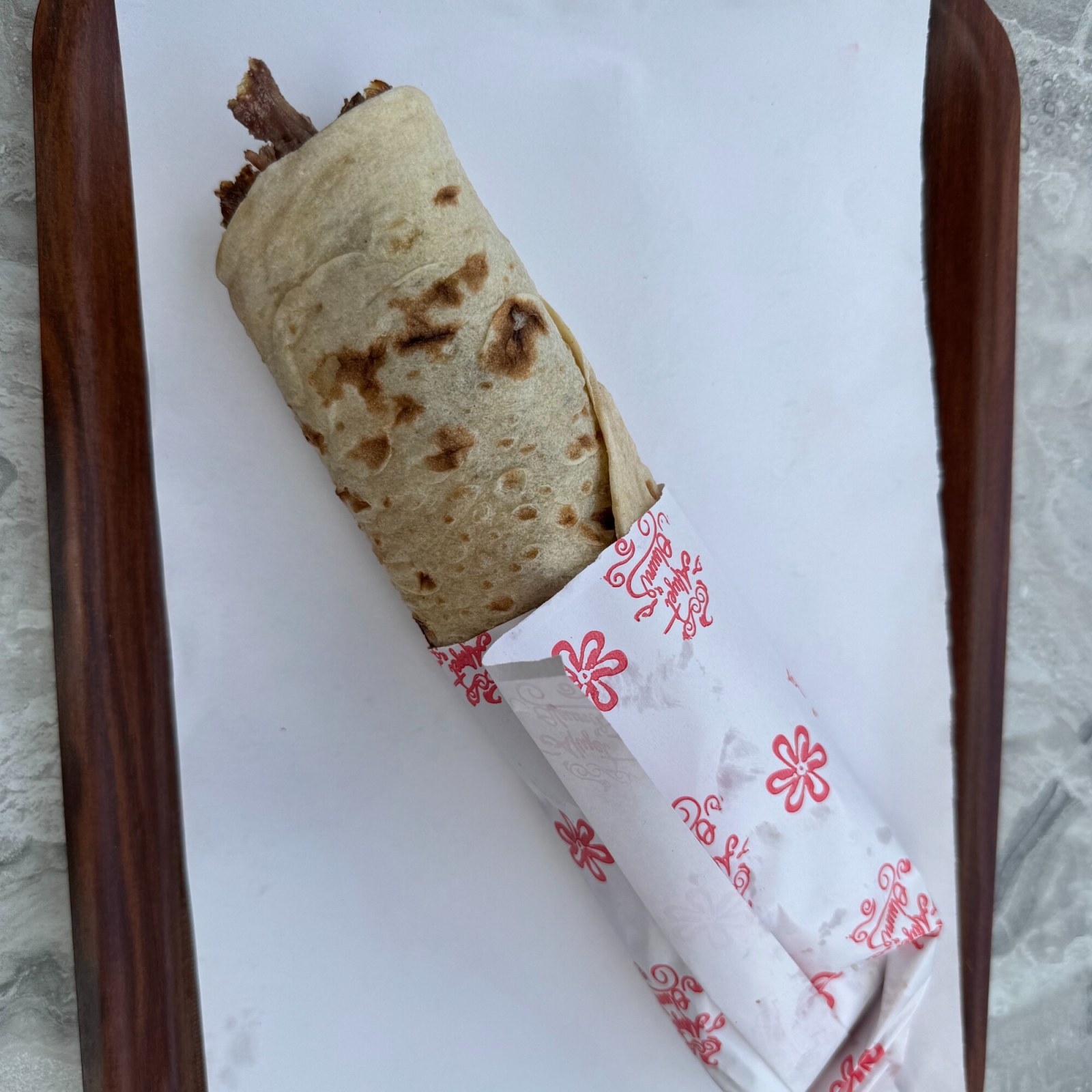 Hatay Soslu tavuk Dürüm