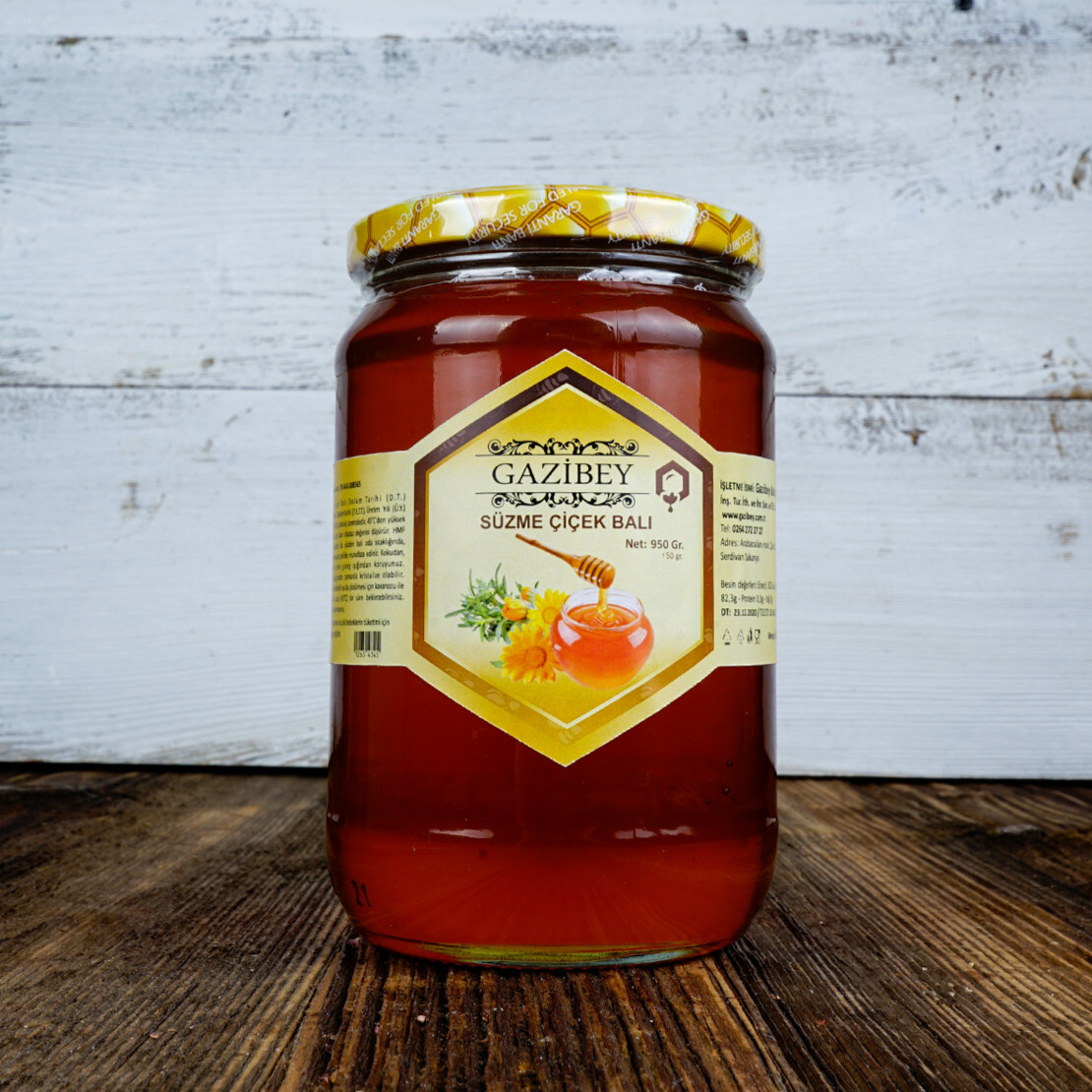 Gazibey Çiçek Balı (950gr.)