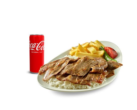 Pilav Üstü Döner + 1 Adet Kutu İçecek