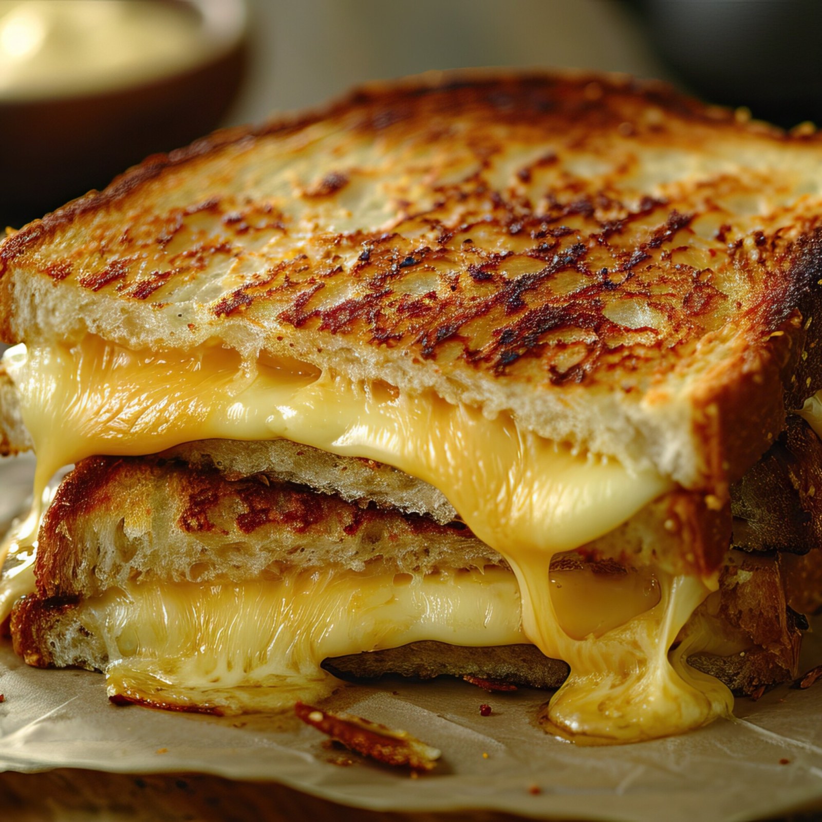 Kaşarlı Yumurtalı Tam Tost