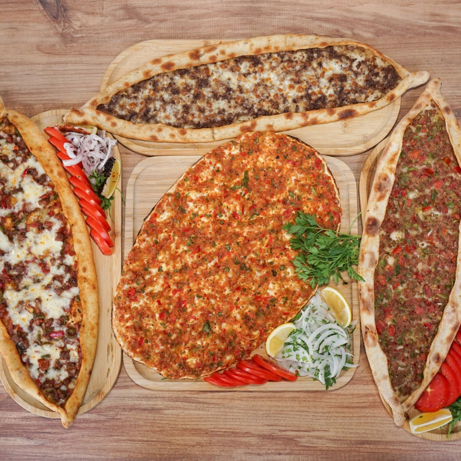 1 Kavurma Kaşarlı 1 Kıyma Kaşarlı 1 Kıymalı 1 Lahmacun
