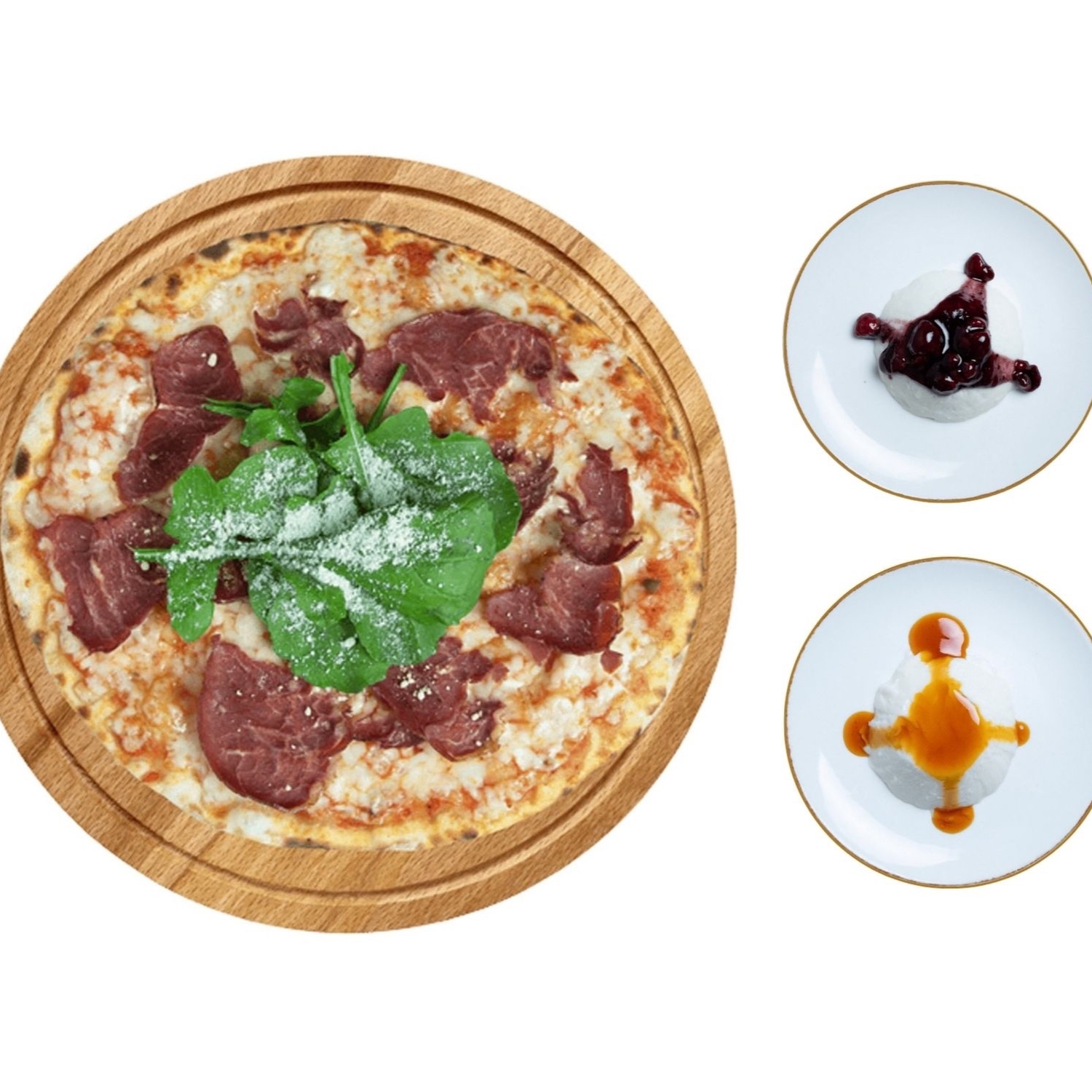 Balkan Kurutulmuş Etli Pizza (Orta)