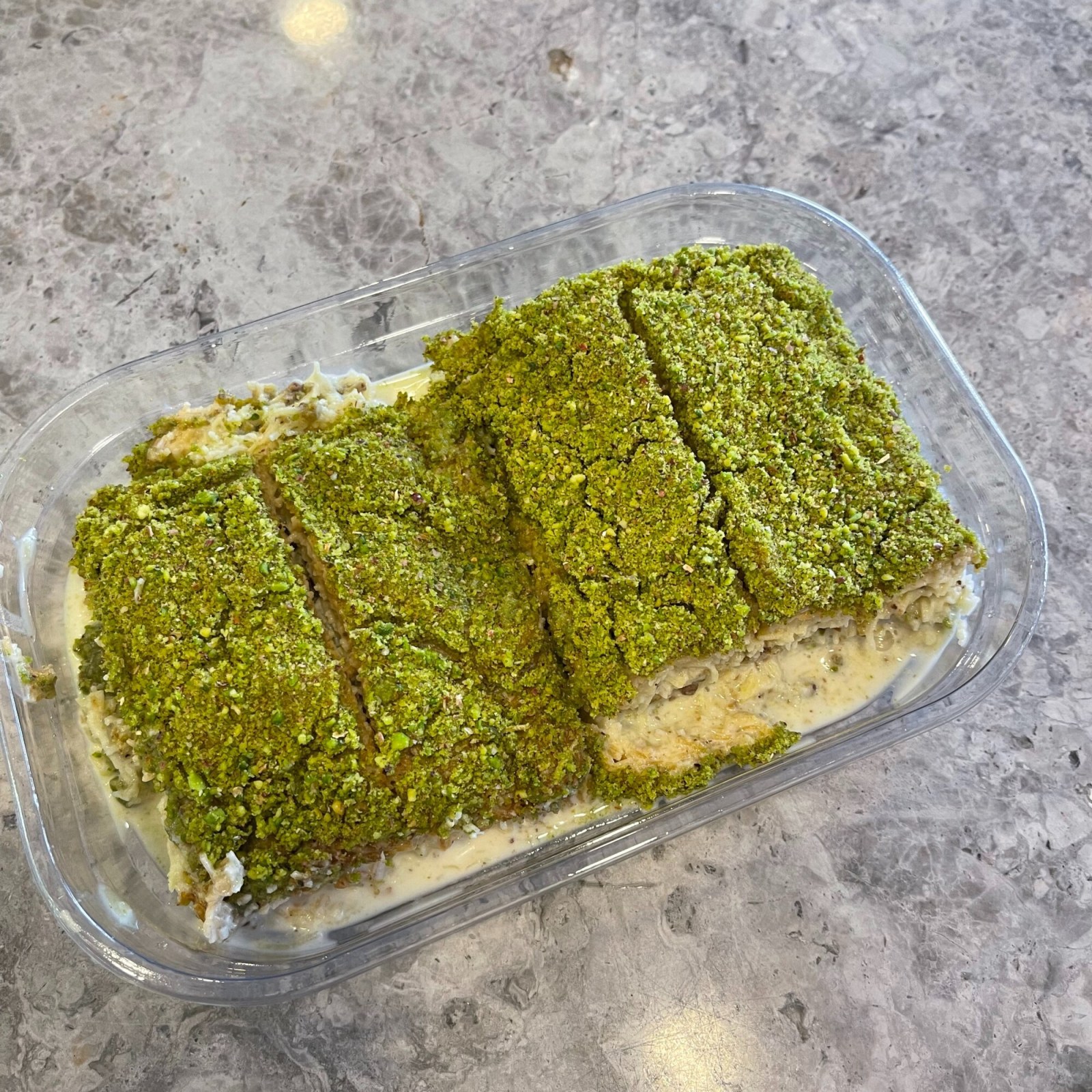 Fıstıklı Soğuk Kadayıf 2 Dilim