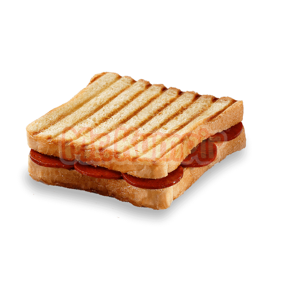 Sucuklu Tost(Ayvalık Ekmeğine)