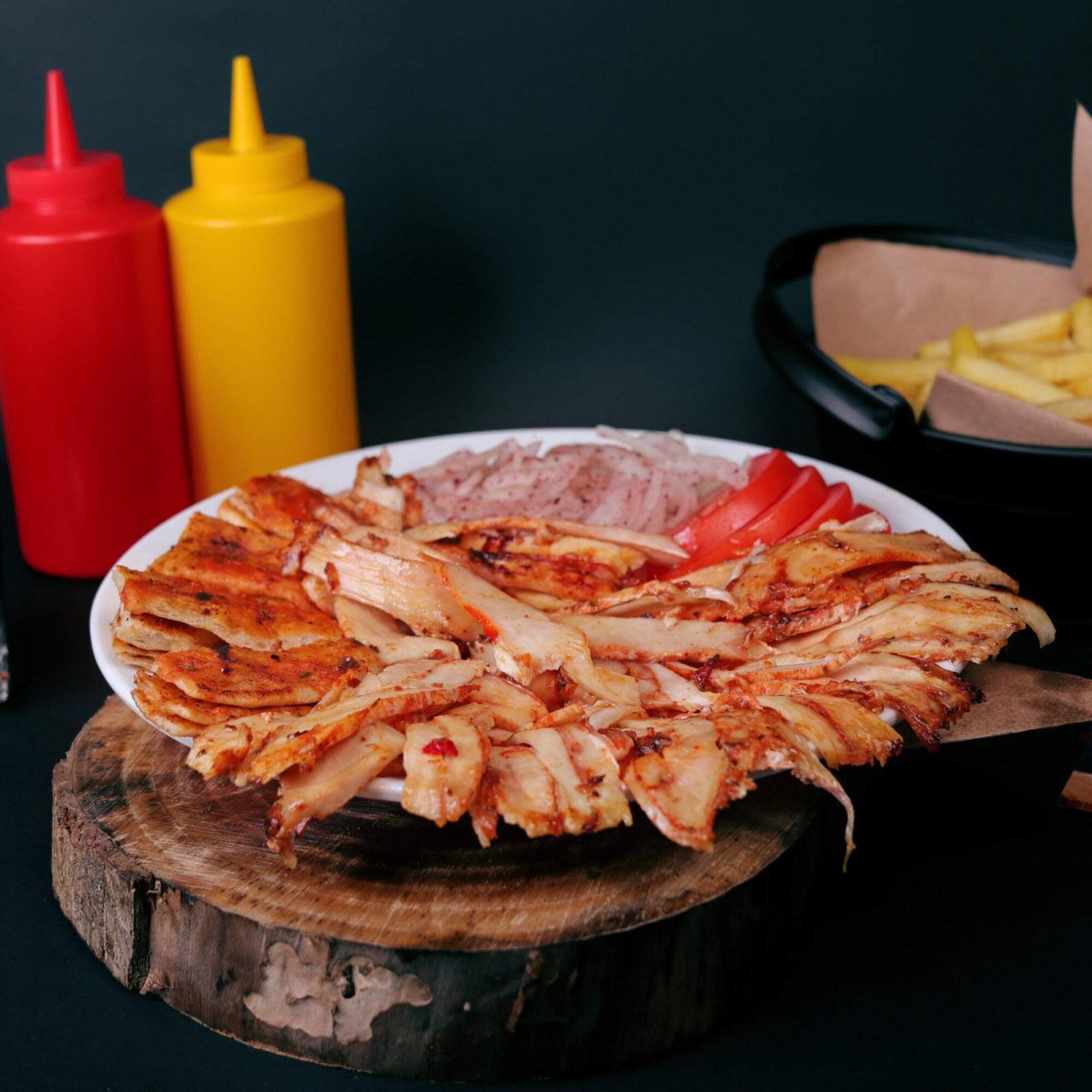 Tabakta Tavuk Döner