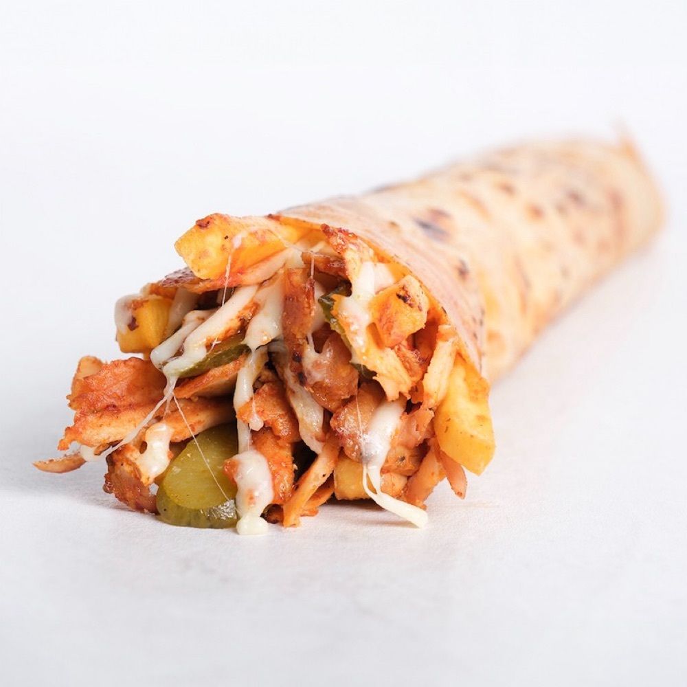 Kaşar Peynirli Tavuk Döner Dürüm