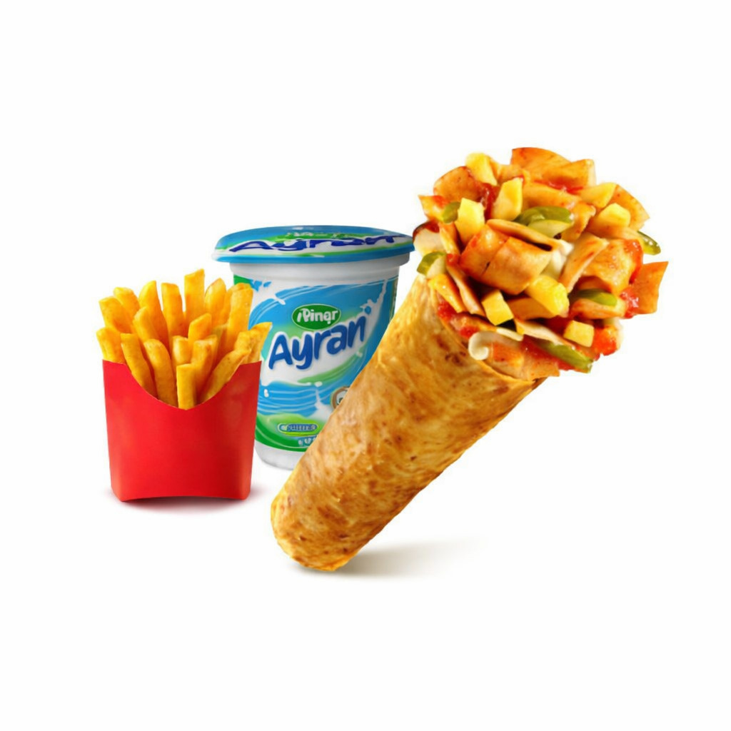 Avantajlı Tavuk Döner Dürüm Menü