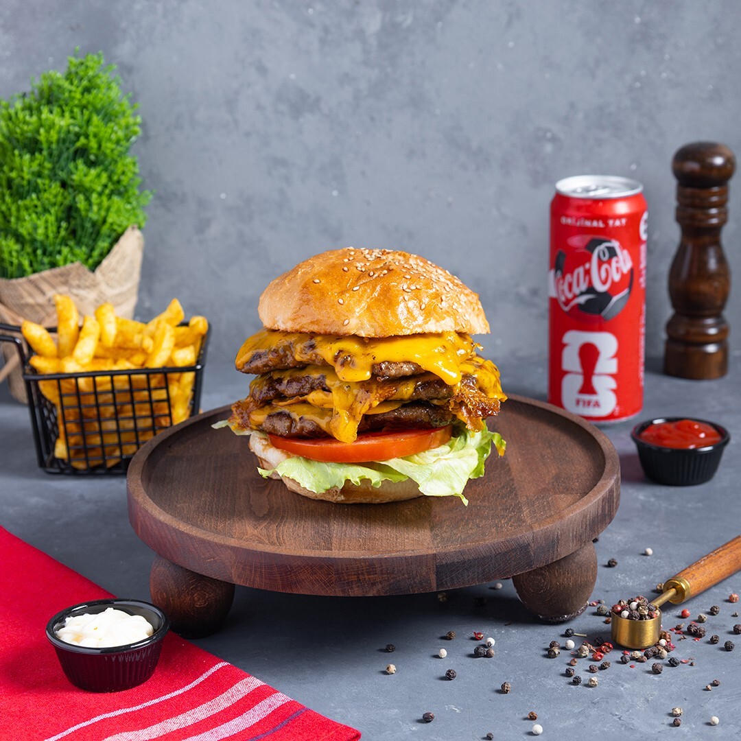 Triple Burger (Menü)