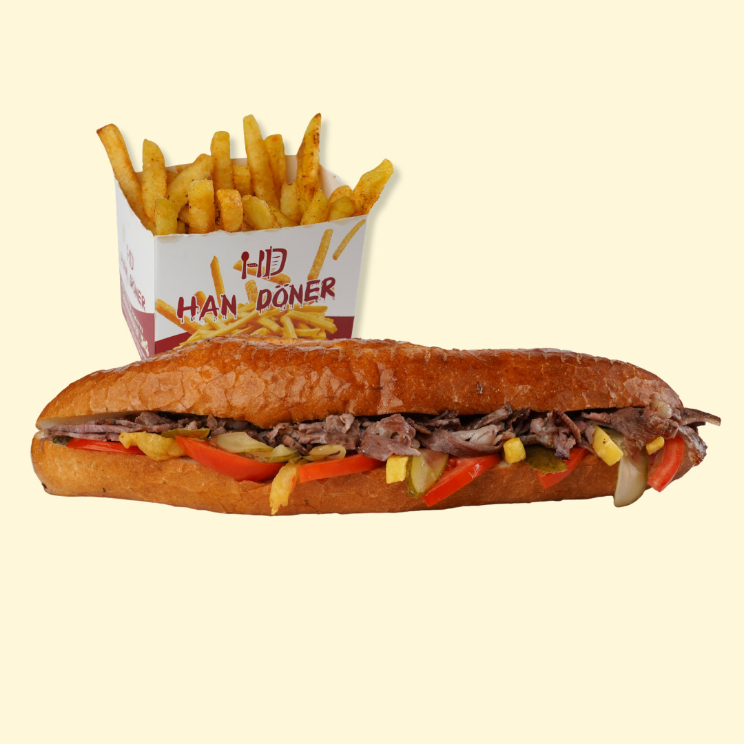 Tam Ekmek Et Döner Menü