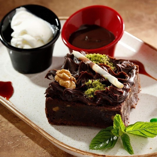 American Brownie Cake