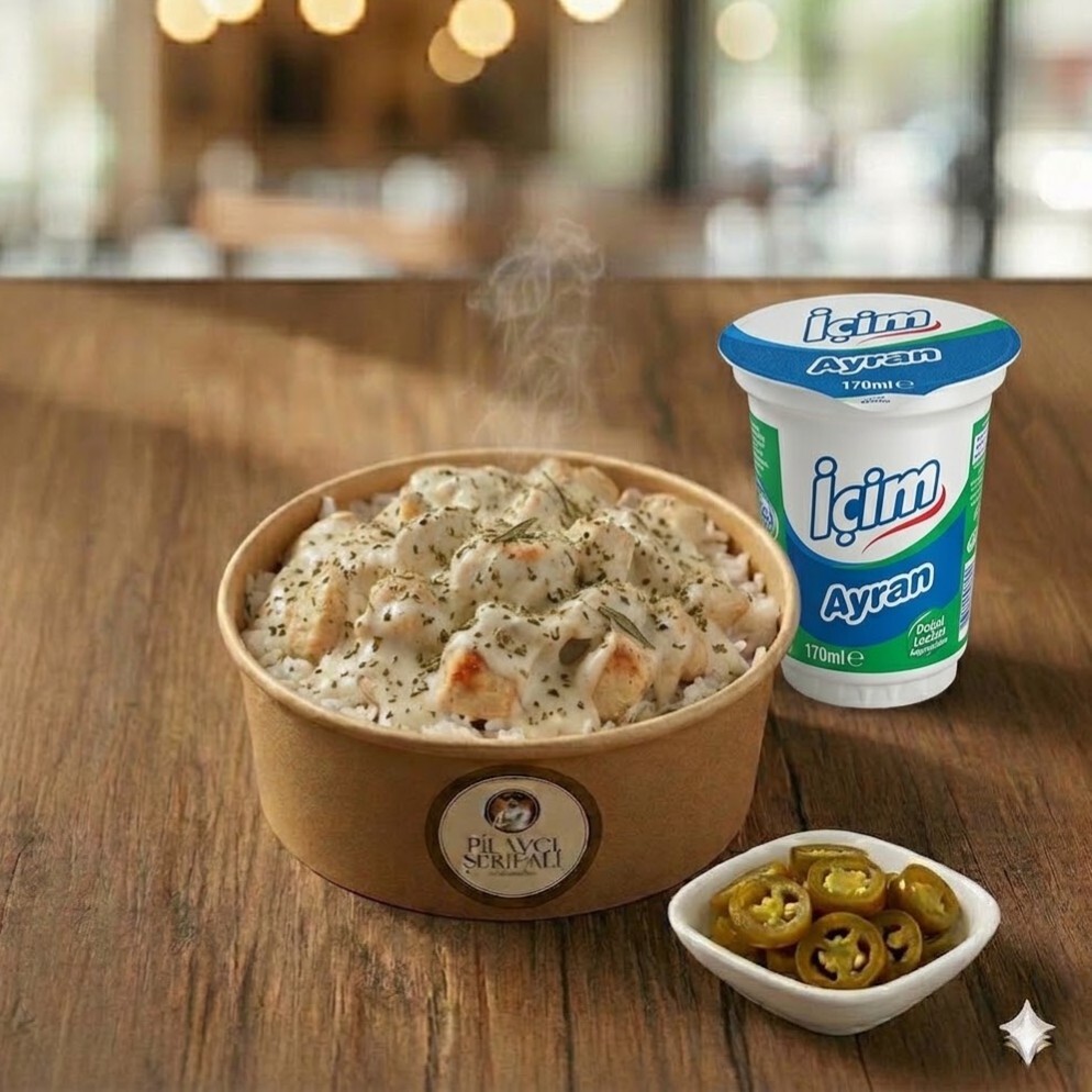 Kremalı Kekiklim Tavuk Pilav Menü