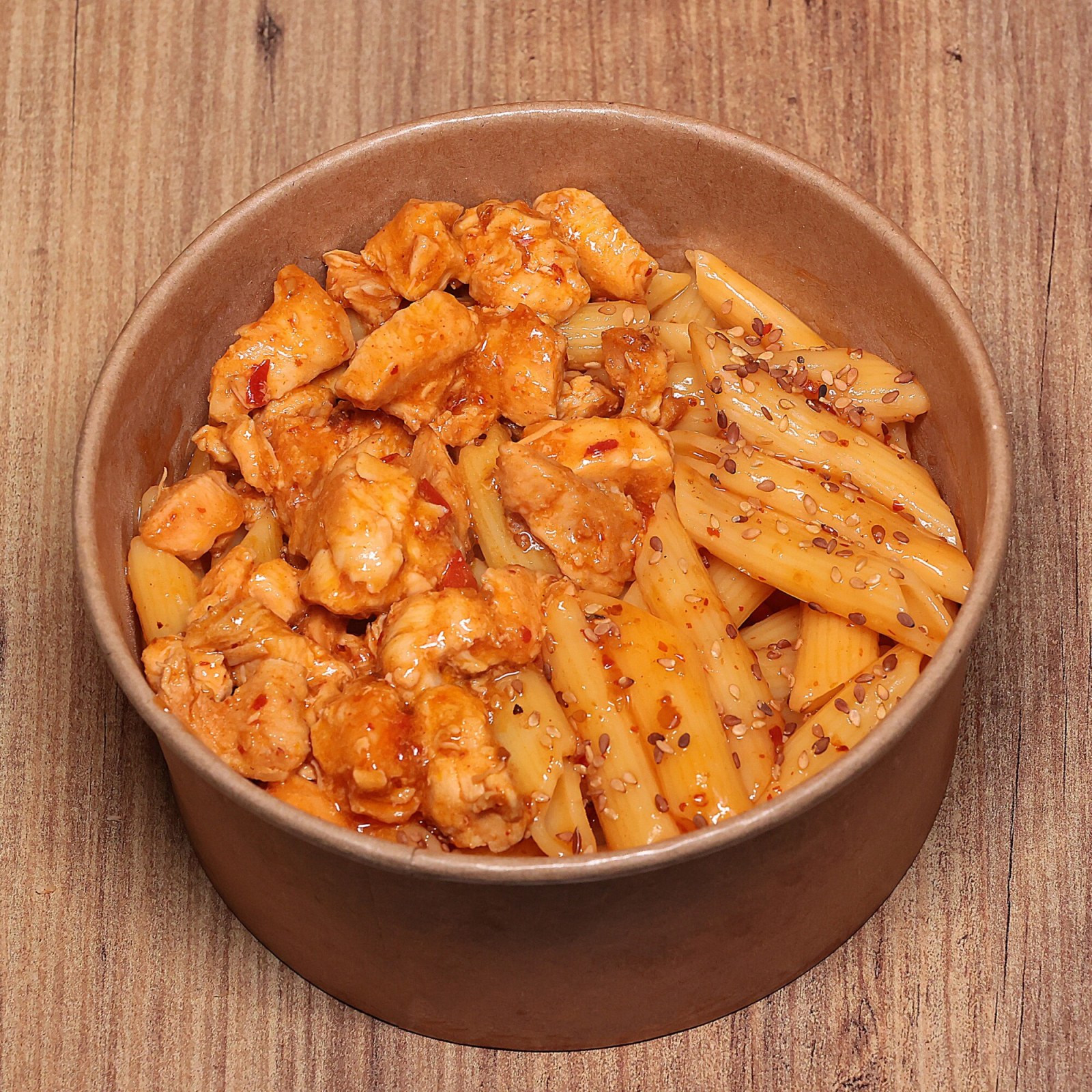 Sweet Chili Soslu Tavuklu Penne Makarna
