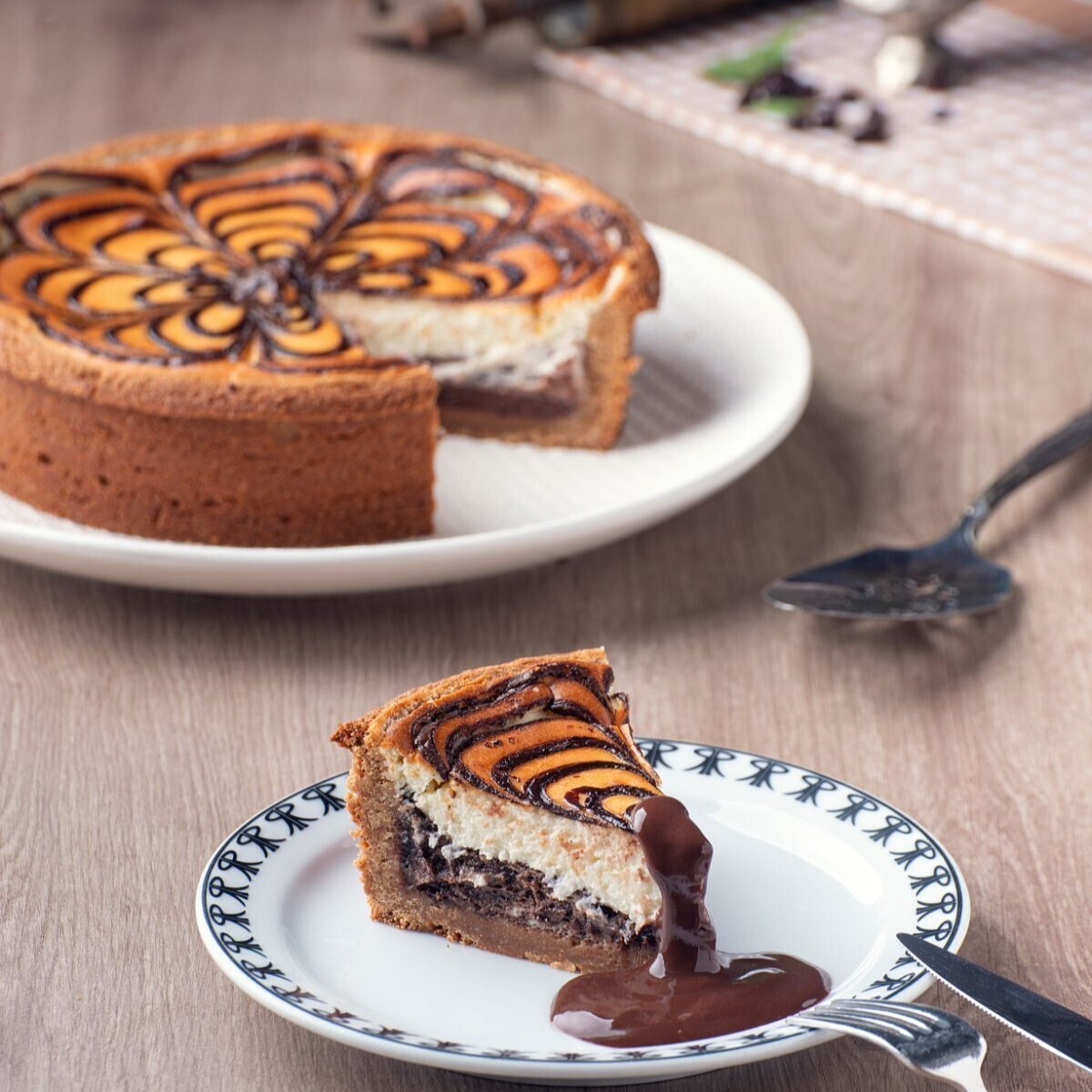 Çikolatalı Cheesecake