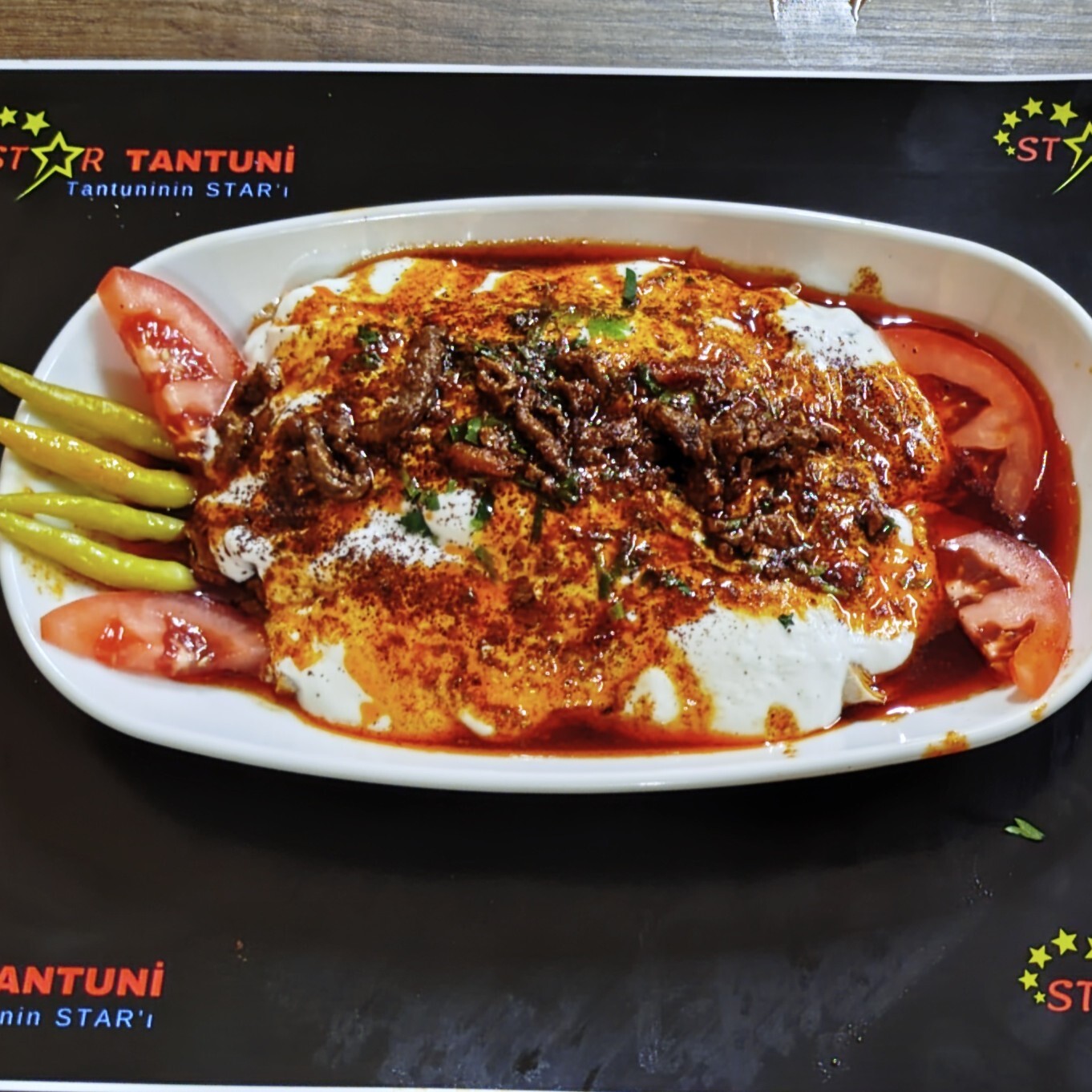 Yoğurtlu Et Tantuni