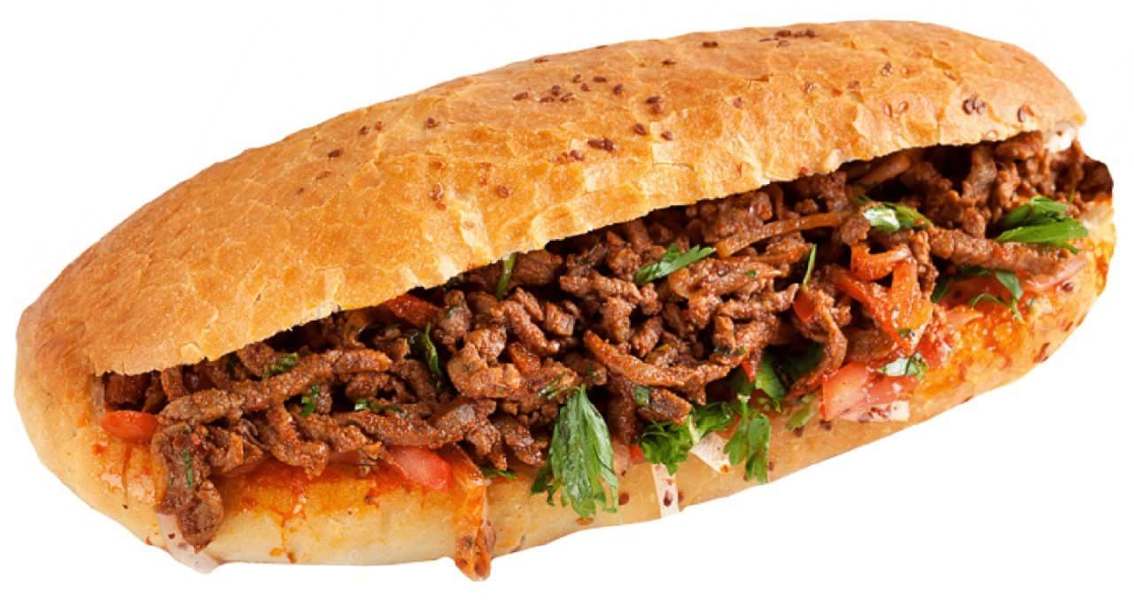 3'lü Atom Ekmek Arası Et Tantuni Menü
