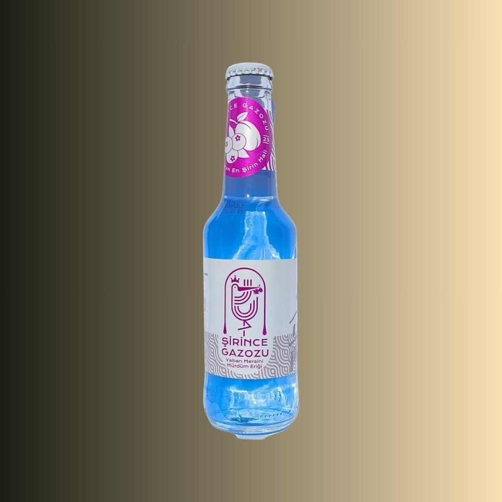 Şirince Mürdüm Eriği & Yaban Mersini Gazoz (250 ml)