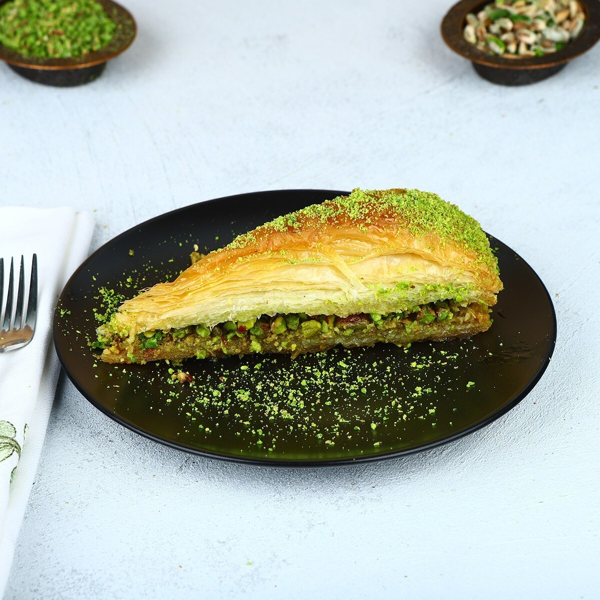 Fıstıklı Havuç Dilim Baklava (500 gr)