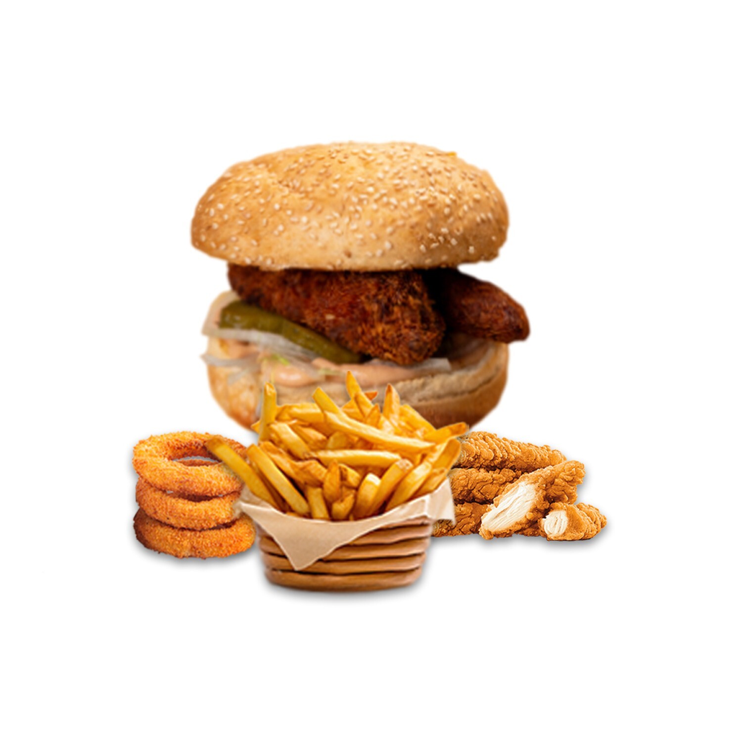 Dallas Mix Chicken Burger
