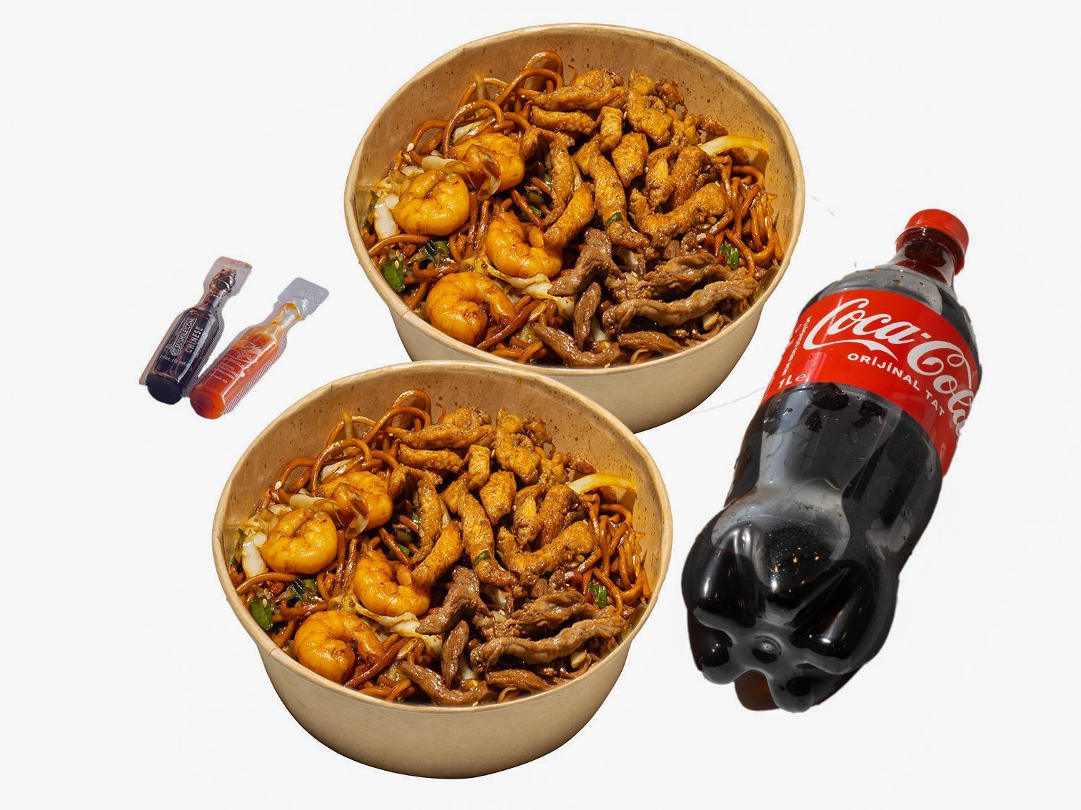 2'li XL Karidesli Noodle Menü