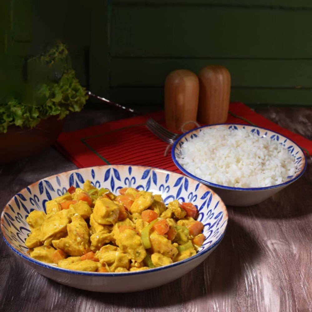 Köri Soslu Tavuk & Pirinç Pilavı 450gr.