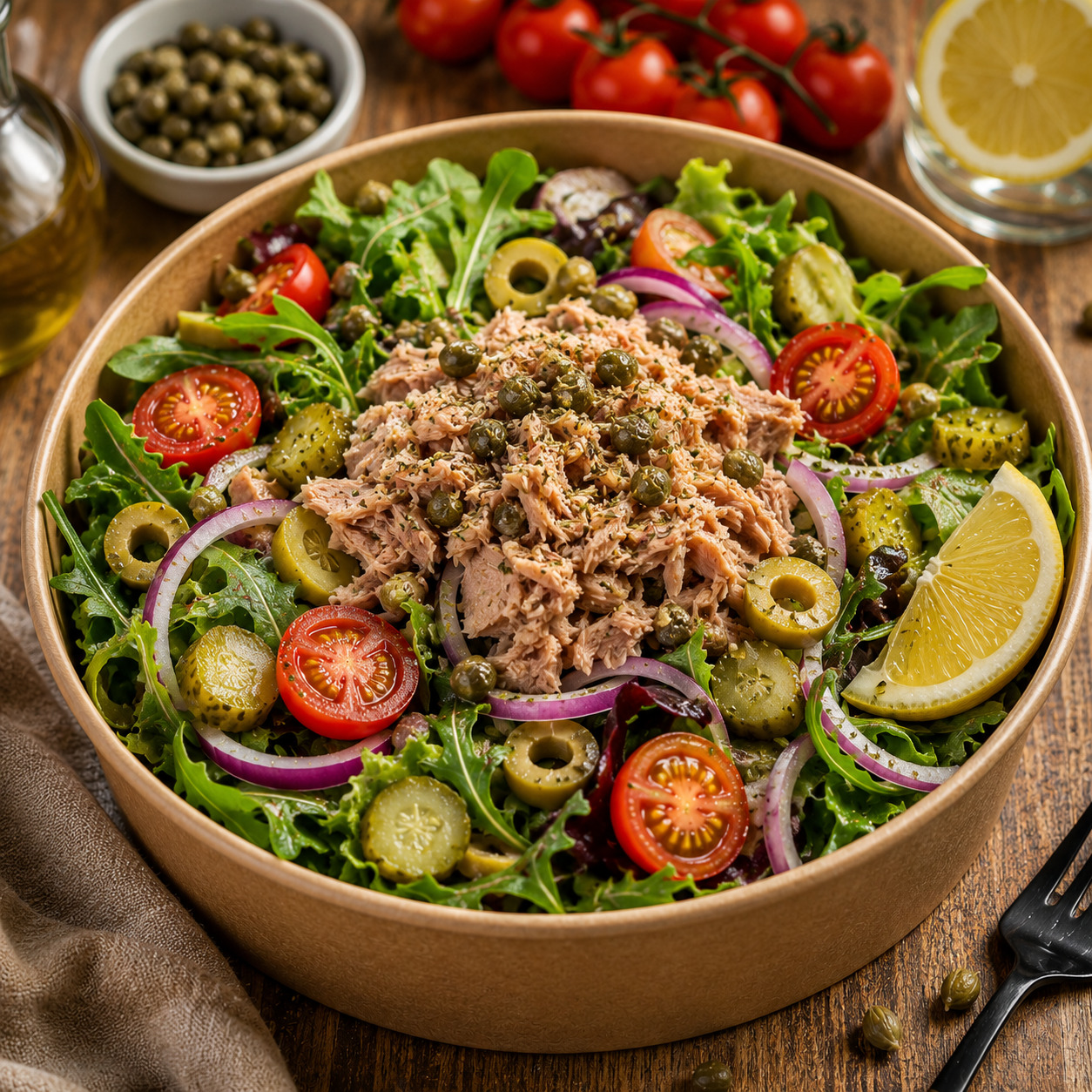 Ton Balıklı Salata
