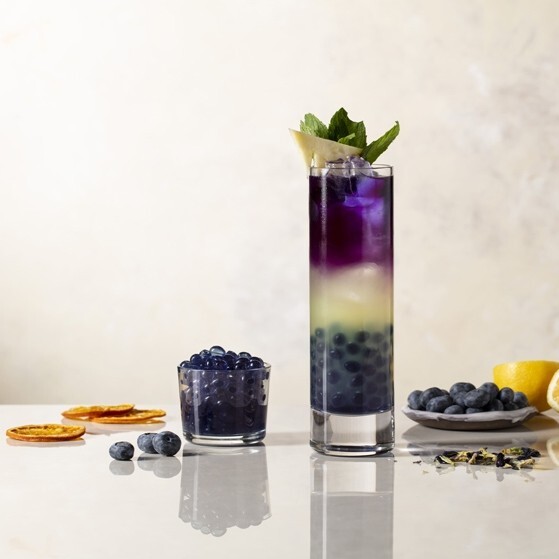 Yaban Mersinli Bubble Tea