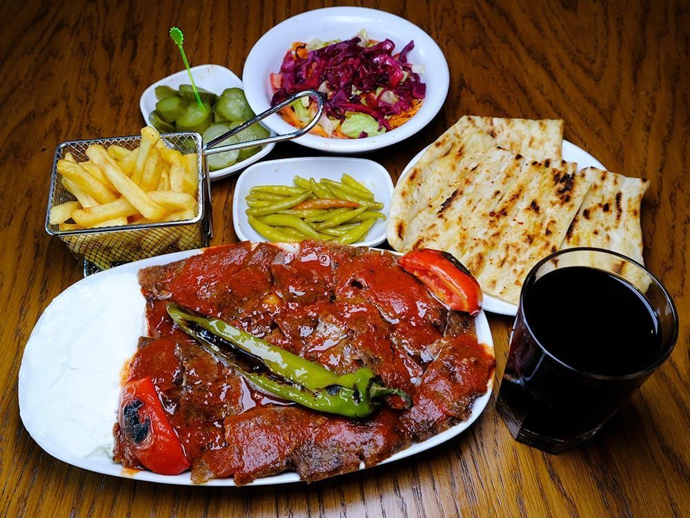 İskender (Et Dönerden) Menü
