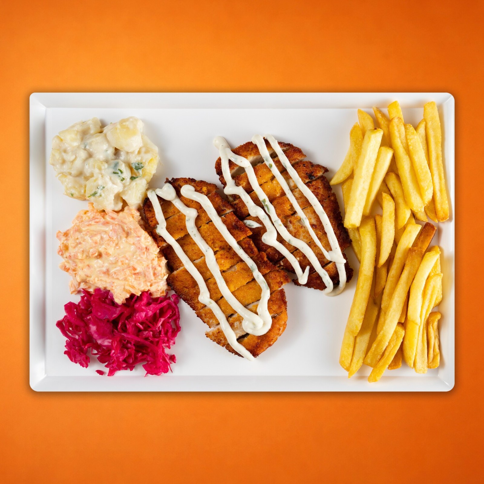 Ranch Soslu Schnitzel