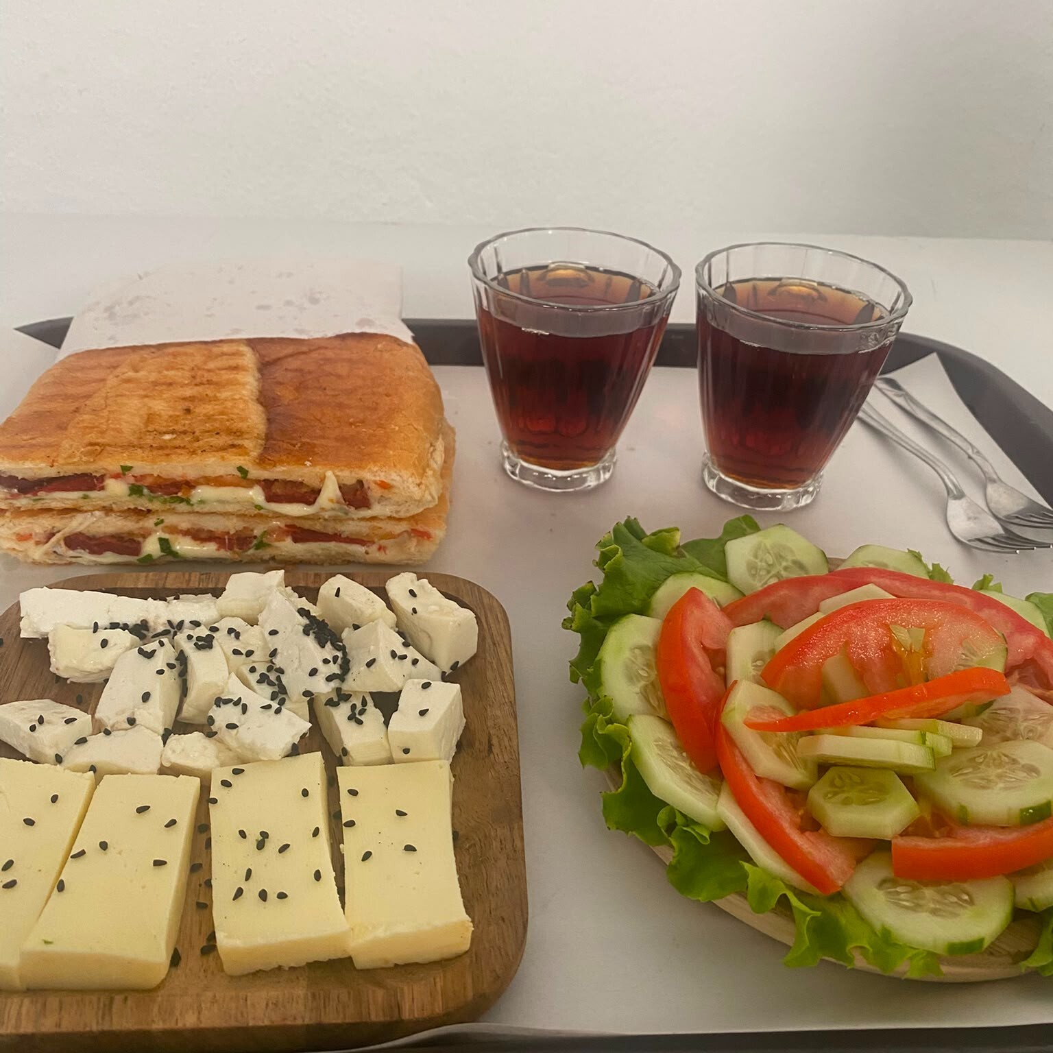 Tek Kişilik Kahvaltı Tabağı