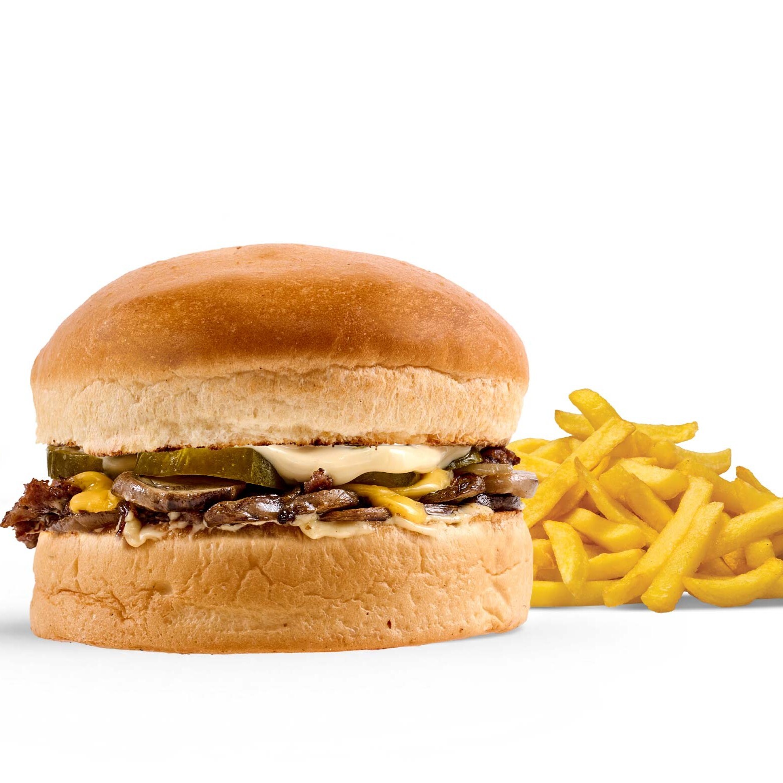 Smash Mushroom Burger