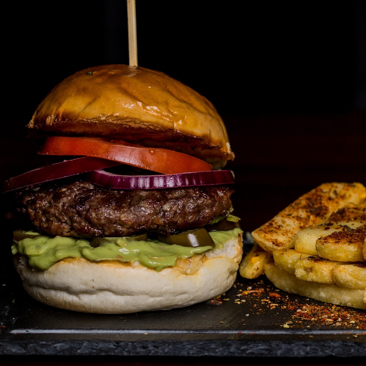 Vejetaryen Mexican Burger