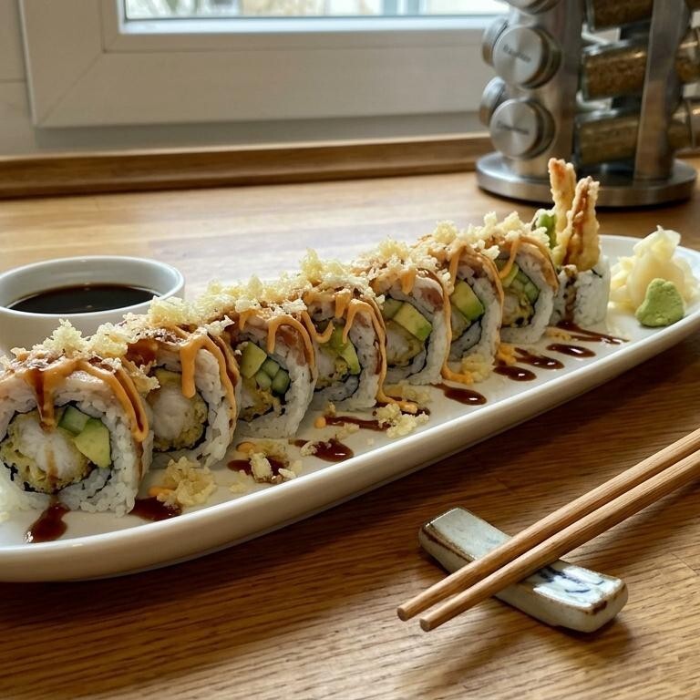 levrek tempura roll (8pcs)