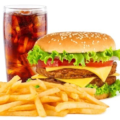 Hamburger Menü (Patates Cips,Coca Cola (330ML)