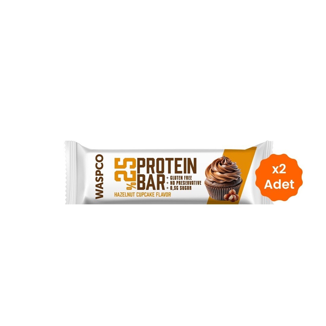 Waspco Fındıklı Cupcake Protein Bar