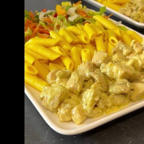 Cajun Baharatlı Kremalı Tavuk + Meşrubat