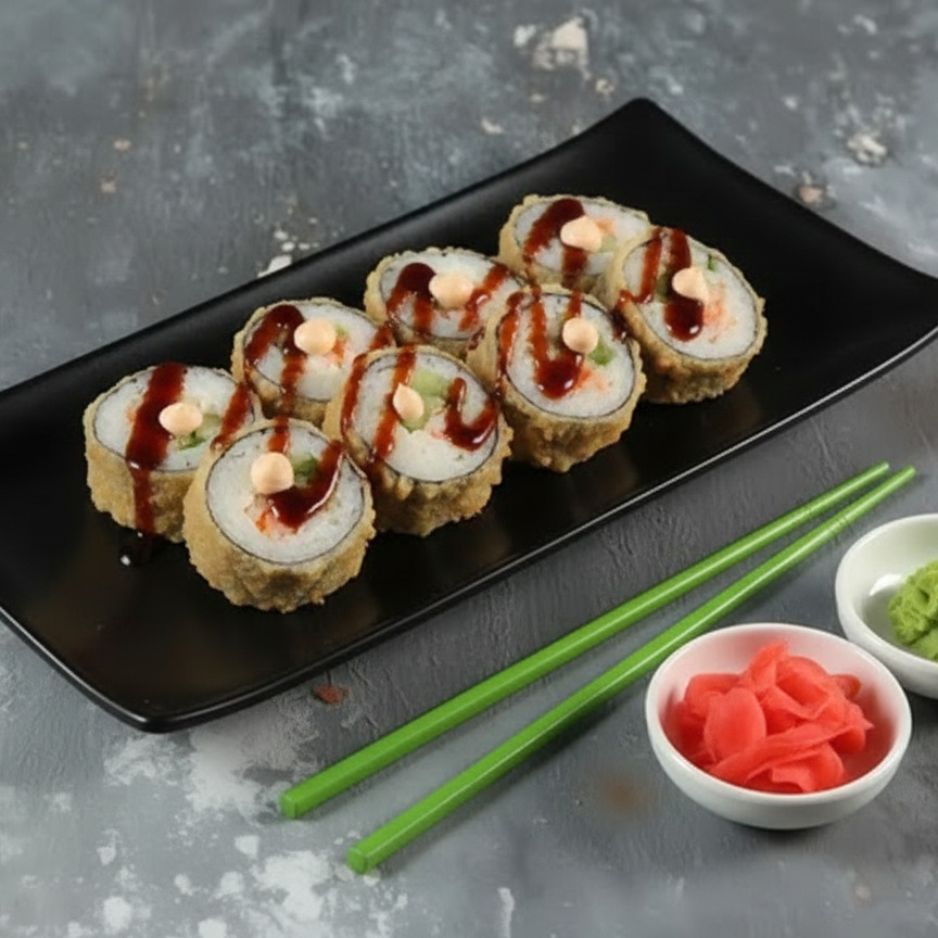 Sake Unagi Tempura (8 Pcs)