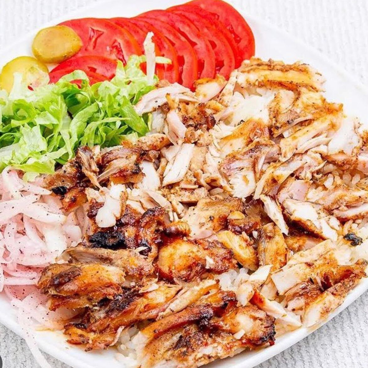Pilav Üstü Tavuk Döner ( 100 gr )