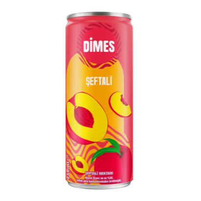 Dimes Şeftali Meyve Suyu (250 ml)