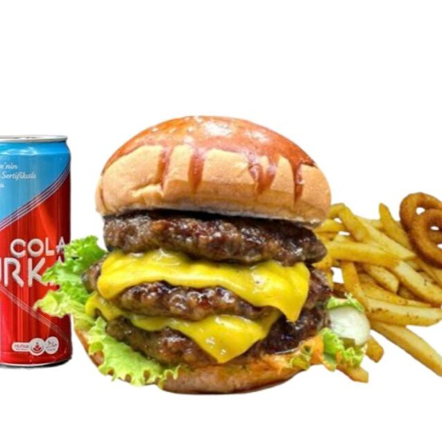 Triple Burger Menü