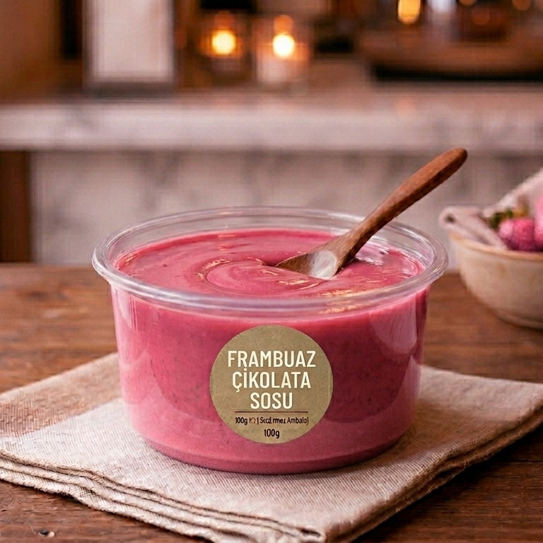 Frambuaz Çikolata Sosu (100 Gr)