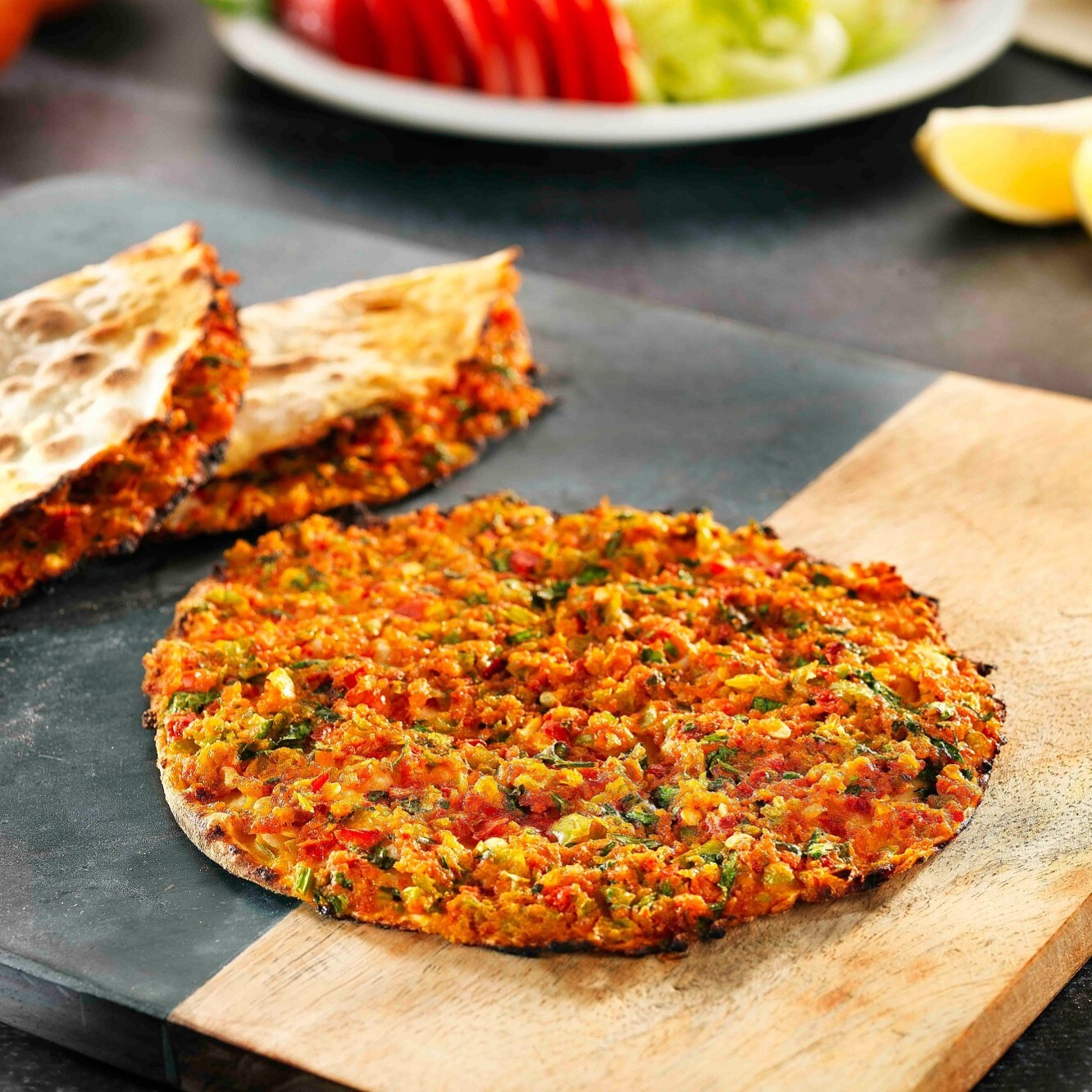 4 lü Yuvarlak Lahmacun Menü (Küçük Boy)