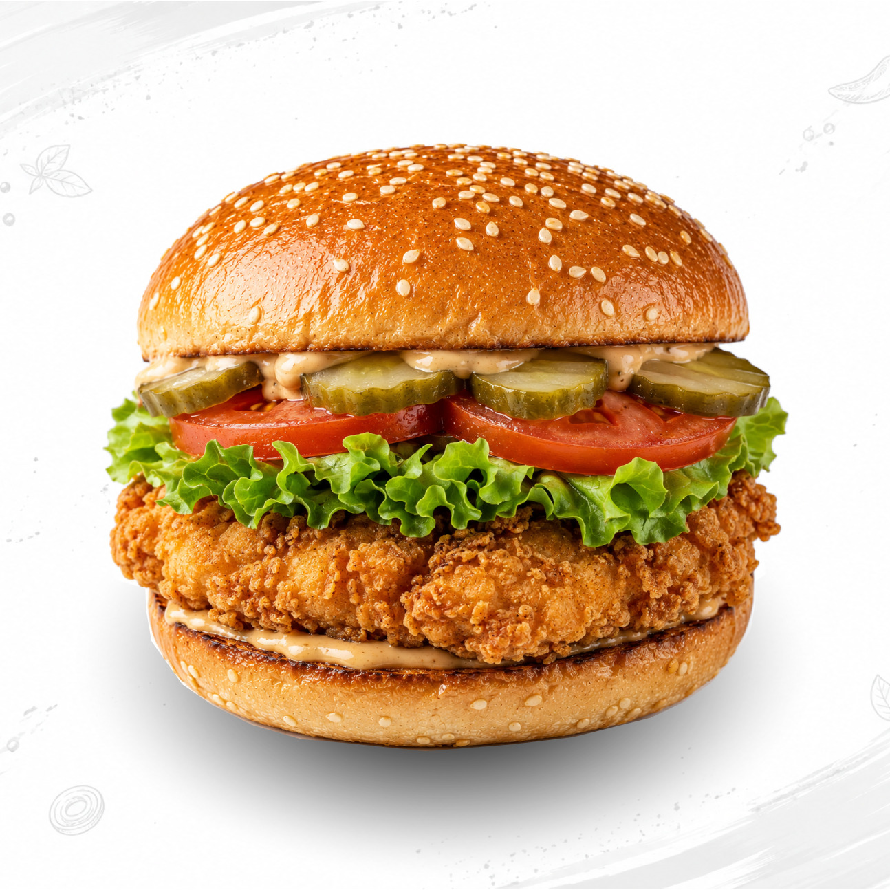 Çıtır Tavuk Burger
