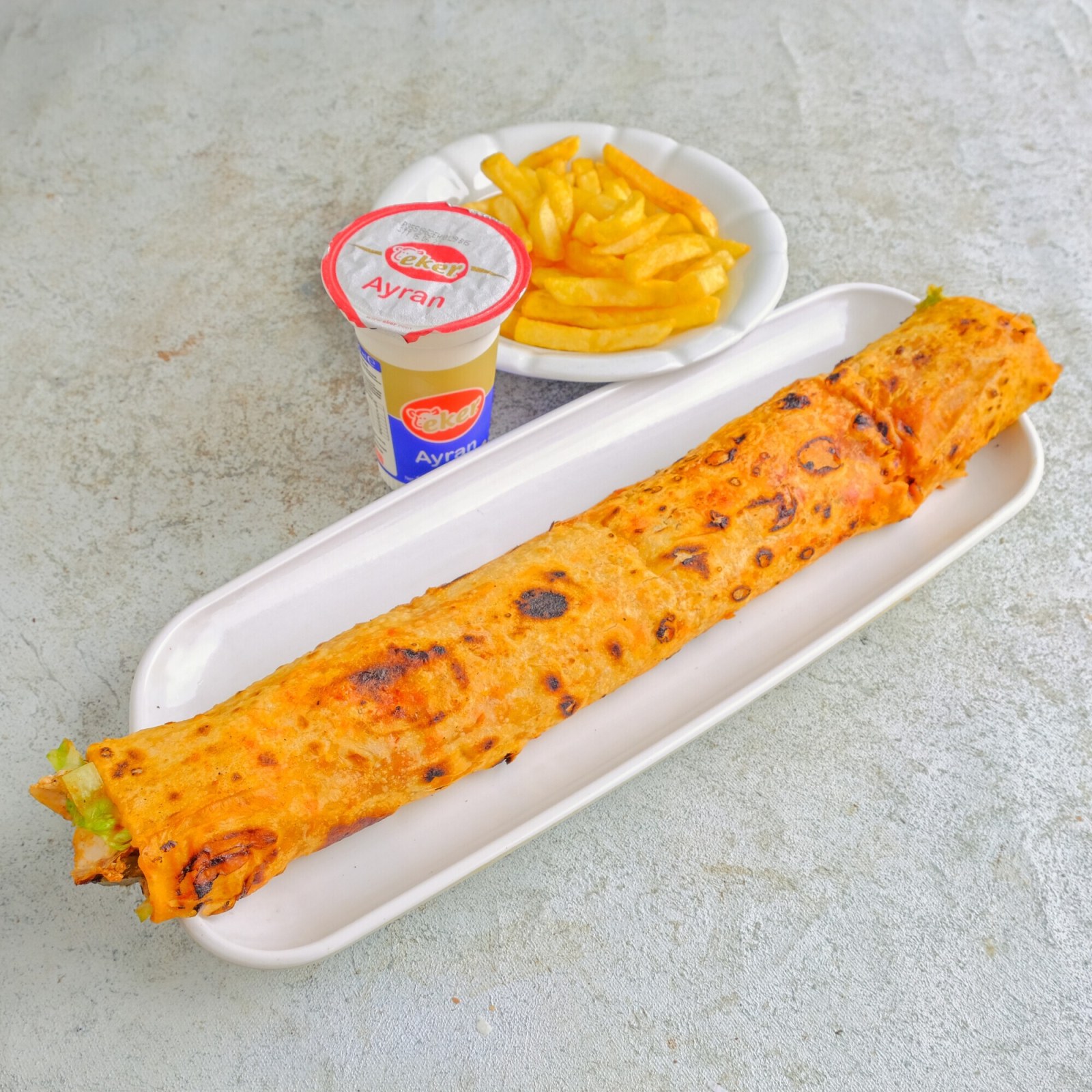 Kaşarlı Zurna Tavuk Döner Dürüm