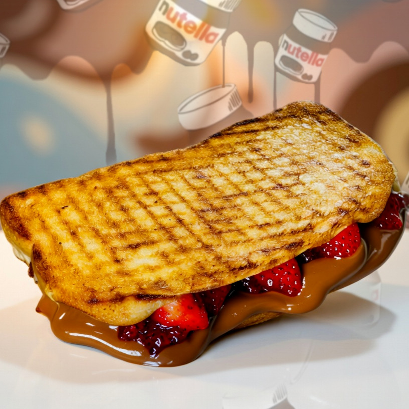 Nutella Berry Tost