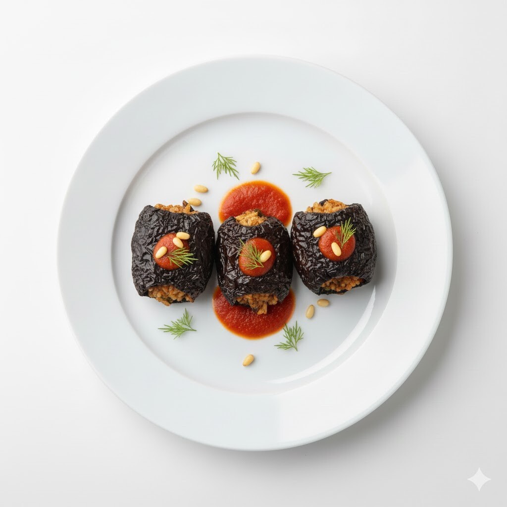 Kuru Patlıcan Dolma ( 4 Adet )