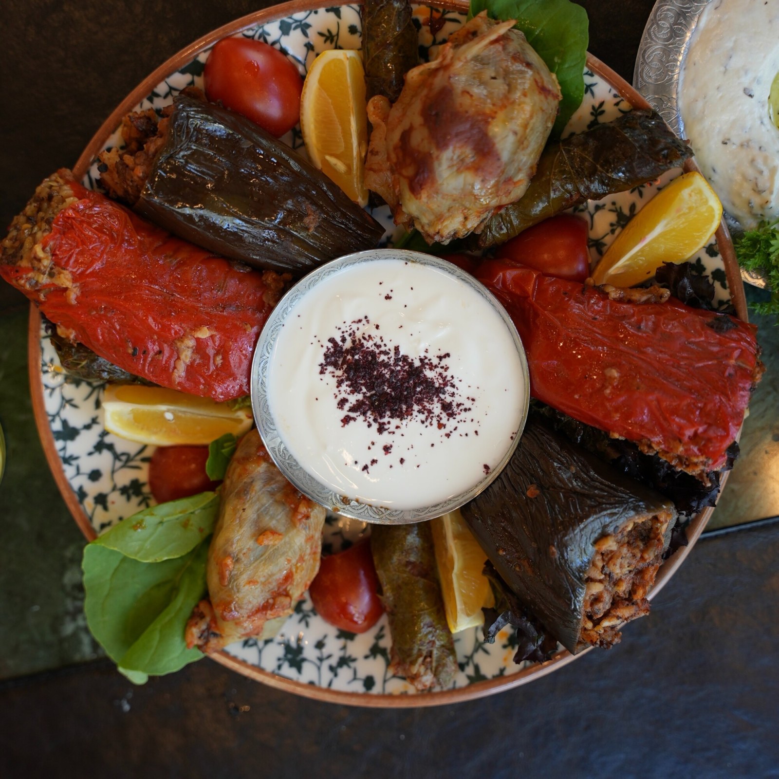 Karışık Dolma Tabağı