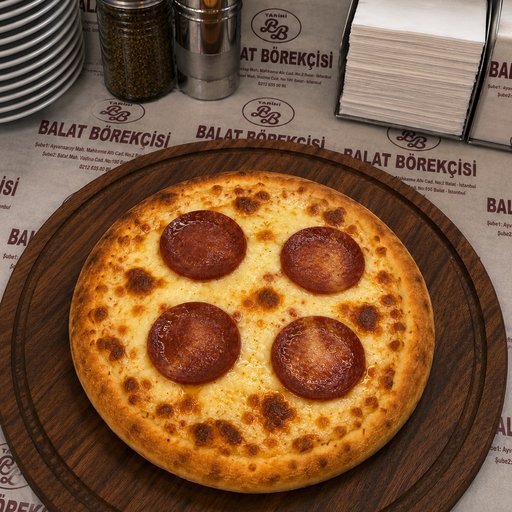 Mini Pizza Sucuk Kaşar