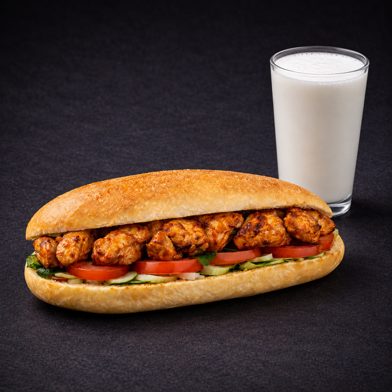 Ekmek Arası Tavuk Şiş Menü