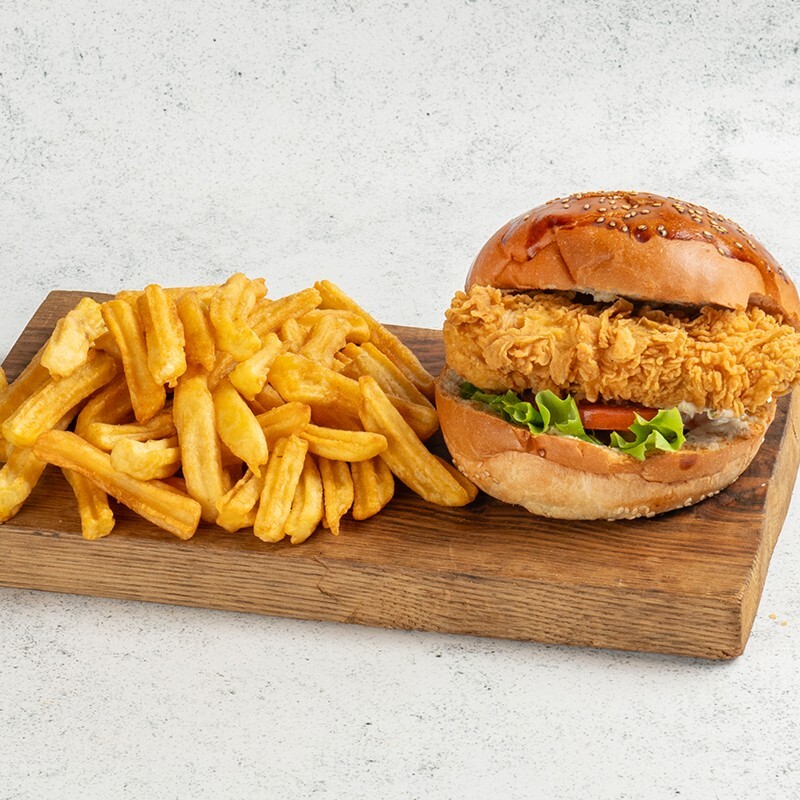 Trüf Mayonezli Çıtır Burger (1197,35 KCal)